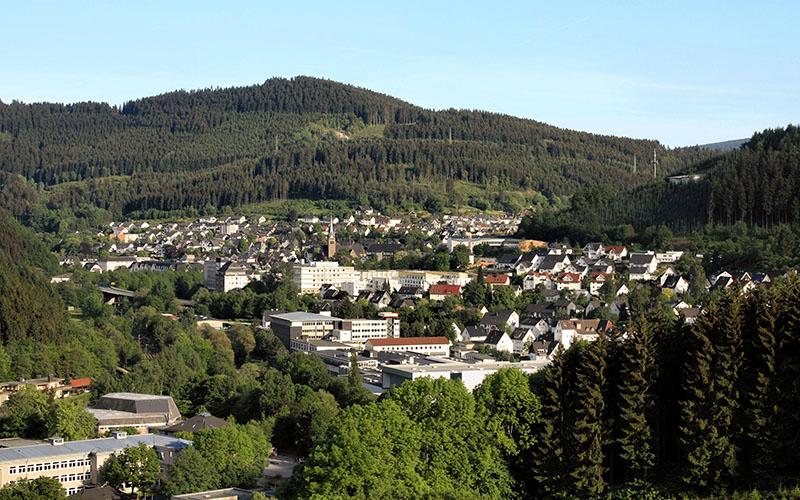 Hier geht unsere Rückreise los - Quelle: lennestadt.de