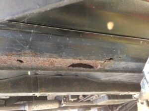 Ordentlicher Lochfraß